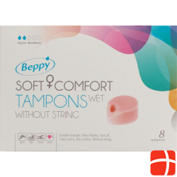 Beppy Soft Comfort Tampons Wet 8 Stück