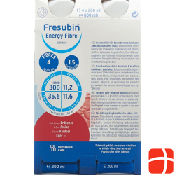 Fresubin Energy Fibre Drink Erdbeer 4x 200ml