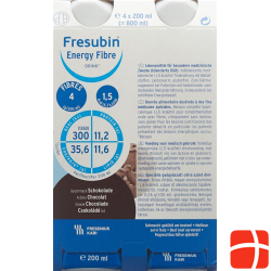 Fresubin Energy Fibre Drink Schokolade 4x 200ml