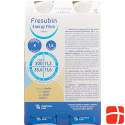 Fresubin Energy Fibre Drink Vanille 4x 200ml