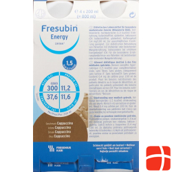 Fresubin Energy Drink Cappuccino 4x 200ml