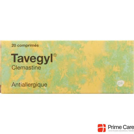 Tavegyl 1mg 20 Tabletten buy online