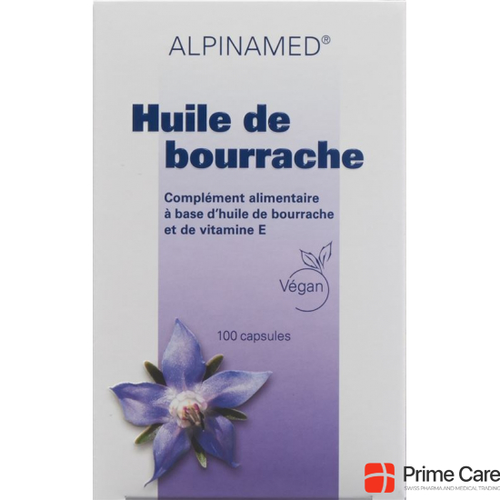 Alpinamed Borage Oil Capsules 100 Pieces buy online