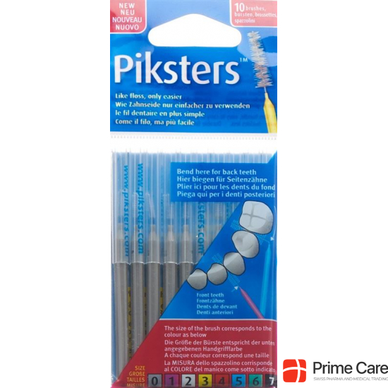 Piksters Interdentalbürstchen Grösse 0 10 Stück buy online