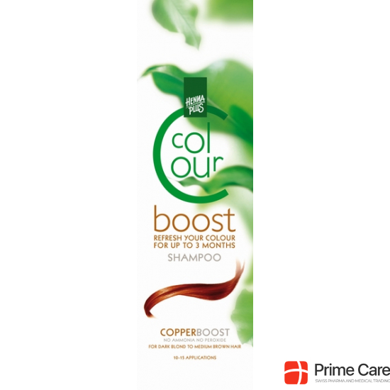 Henna Plus Colour Boost Shampoo Copper 200ml buy online