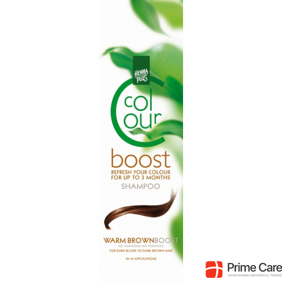 Henna Plus Colour Boost Shampoo Warm Brown 200ml buy online