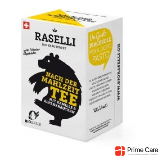 Raselli Kräutertee Nach Der Mahlzeit Knospe 20 Bt buy online