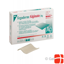 3M Tegaderm Alginate Ag Kompresse 10x10cm 10 Stück