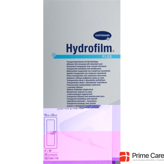 Hydrofilm Plus Wundverband Film 10x25cm Steril 25 Stück buy online