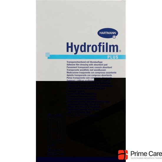 Hydrofilm Plus Wundverband Film 10x20cm Steril 25 Stück buy online