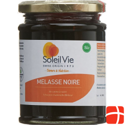 Soleil Vie Schwarze Melasse Rohrzucker Bio 340g