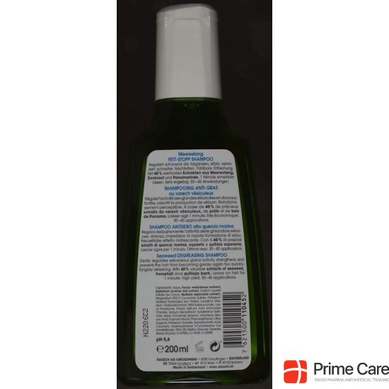 Rausch Seaweed Fat Stop Shampoo 200ml buy online