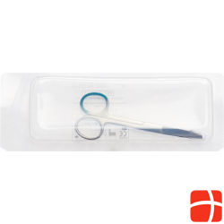 Promedical scissors 11cm pointed/blunt metal pc