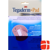 3M Tegaderm + Pad 9x10cm / Wundkissen 4.5x6cm 5 Stück