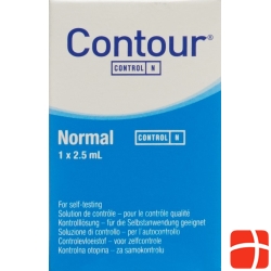 Contour control solution normal 2.5 ml