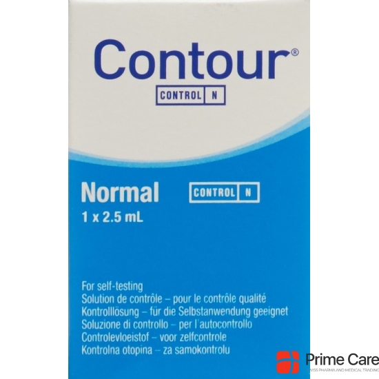 Contour control solution normal 2.5 ml