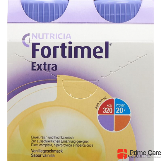 Fortimel Extra Vanille 4x 200ml buy online