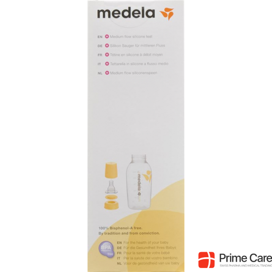 Medela Milchflasche mit Sauger 250ml M buy online