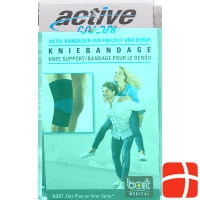 Bort Aktive Color Kniebandage Grösse XXL -52cm Schwarz