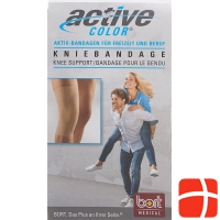 Bort Aktive Color Kniebandage Grösse XXL -52cm Hautfarbig