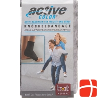 Bort Aktive Color Knöchelbandage Grösse XXL -29cm Schwarz