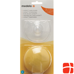 Medela Contact Brusthuetchen S 16mm 1 Paar mit Box