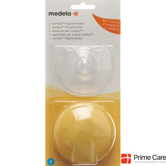 Medela Contact Brusthuetchen S 16mm 1 Paar mit Box buy online