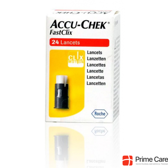 Accu Chek Mobile Fastclix Lanzetten 4x 6 Stück buy online