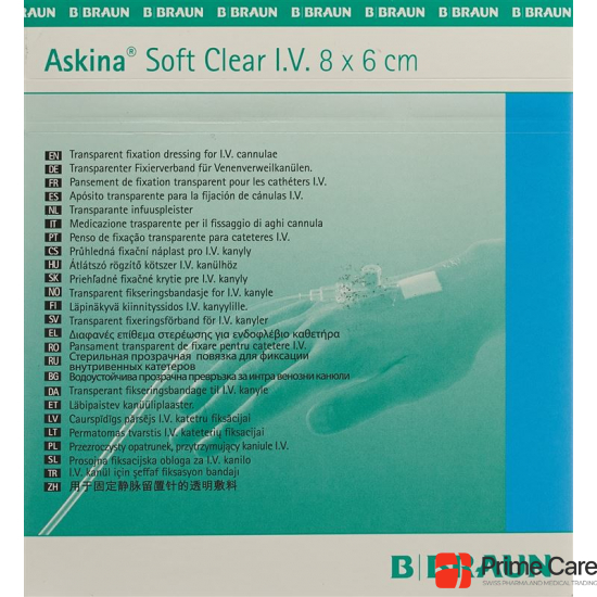 Askina Soft Clear I.V. 6x8cm 50 Stück buy online