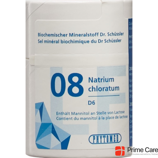 Phytomed Schüssler Nr. 8 Tabletten D 6 Lactosefrei 200 Stück buy online