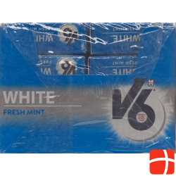 V6 White Freshmint Kaugummi Box