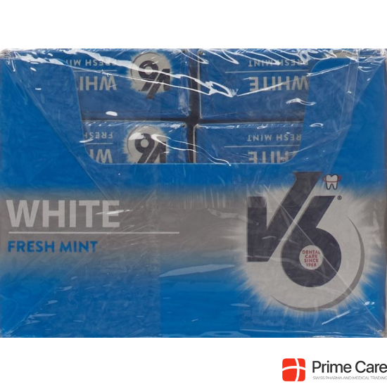 V6 White Freshmint Kaugummi Box buy online