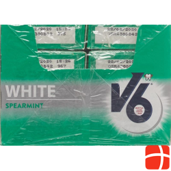 V6 White Spearmint Kaugummi