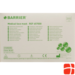 Barrier surgical mask (protective mask) Standard Basic Blue 60 pieces