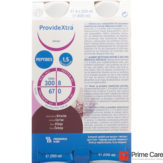 Providextra Drink Liquid Kirsche 4x 200ml buy online