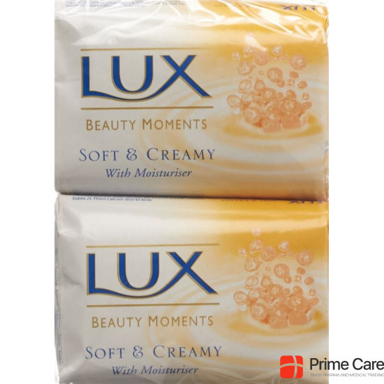 Lux Soap Soft + Creamy 4x 125g buy online