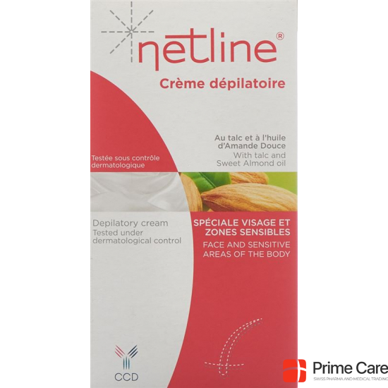 Netline Enthaarungsscreme Gesicht 75ml buy online