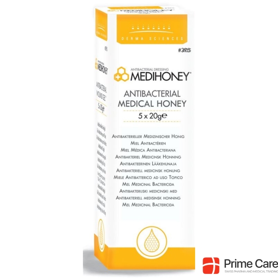 Medihoney Medical Honey Antibacteria 5 Tube 20g buy online