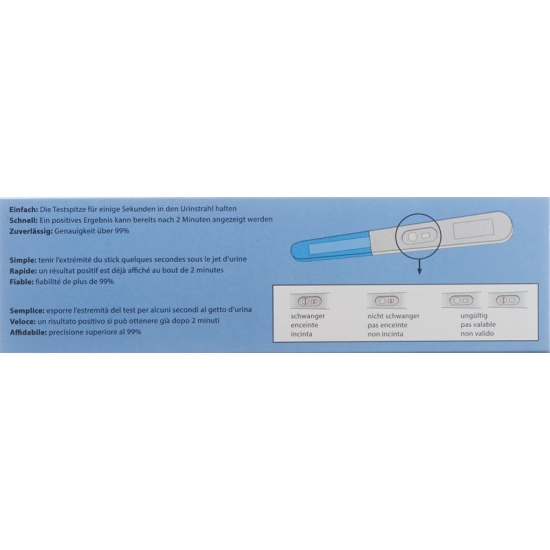 Axaclear pregnancy test 2 pcs