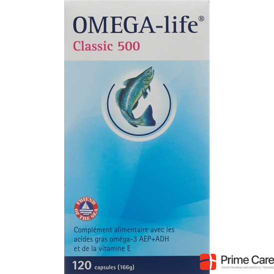 Omega-life 500mg 120 Kapseln buy online