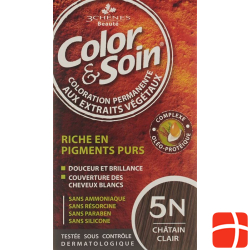 Color Et Soin Coloration Chatain Clair 5n 135ml