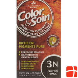 Color Et Soin Coloration Chatain Fonce 3n 135ml