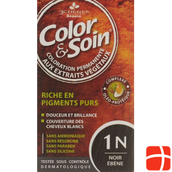 Color Et Soin Coloration Noir Ebene 1n 135ml