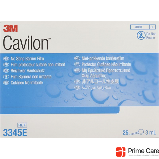 3M Cavilon Reizfreier Hautschutz Lolly 25 Beutel 3ml buy online