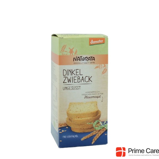 Naturata Dinkel Zwieback Ungesuesst 150g buy online