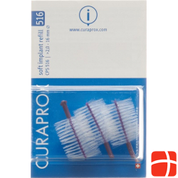 Curaprox CPS 516 Soft Implantatbürsten Violett 3 Stück