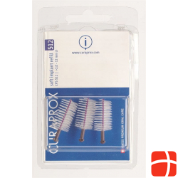 Curaprox CPS 512 Soft Implant Brushes Violet 3 pieces