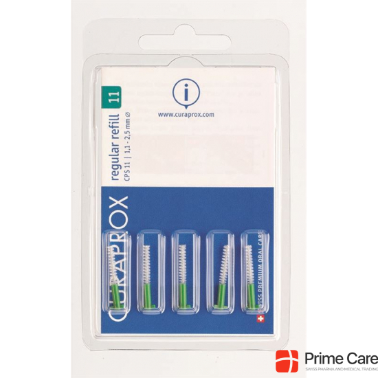 Curaprox 11 Regular Interdental Bürste Grün 5 Stück buy online