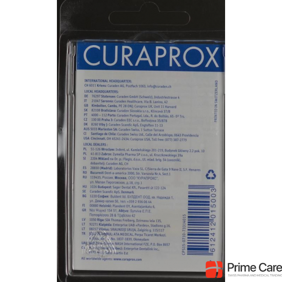 Curaprox CPS 15 Regular Bürste Schwarz 5 Stück buy online