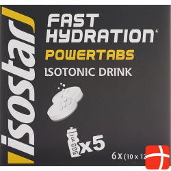 Isostar Power Tabs Brausetabletten Citron 6x 10 Stück